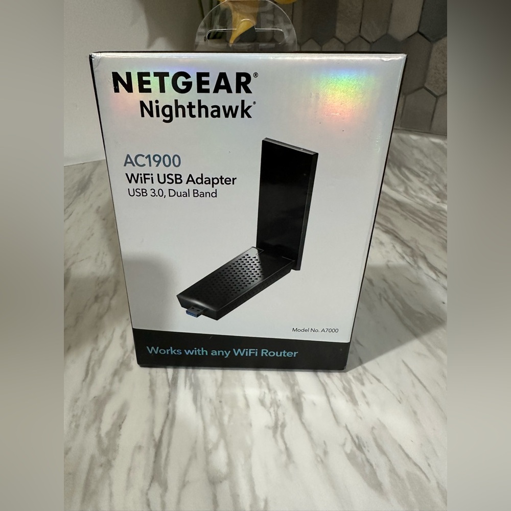 NETGEAR Nighthawk AC1900 WiFi USB Adapter - Black